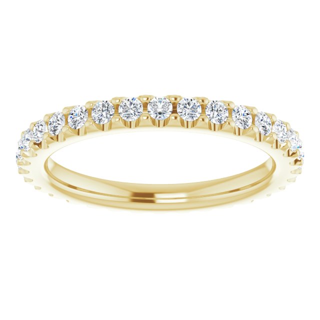 5/8 CTW Natural Diamond Eternity Band, 2.2 mm