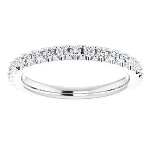 5/8 CTW Natural Diamond Eternity Band, 2.2 mm