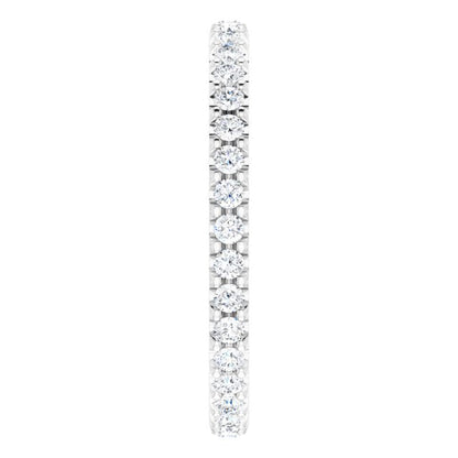 1/2 CTW Natural Diamond Eternity Band, 2.2 mm