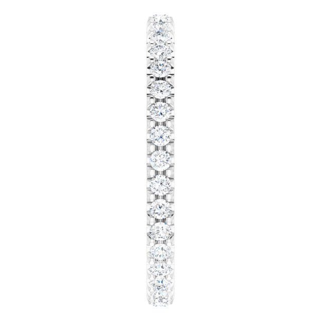 5/8 CTW Natural Diamond Eternity Band, 2.2 mm