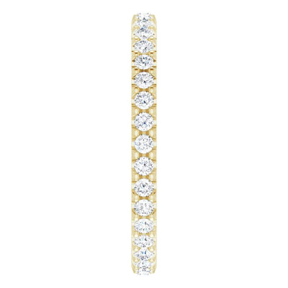 1/2 CTW Natural Diamond Eternity Band, 2.2 mm
