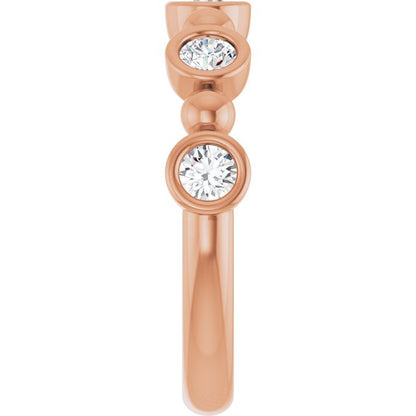 1/2 CTW Natural Diamond Anniversary Band, 3.33 mm