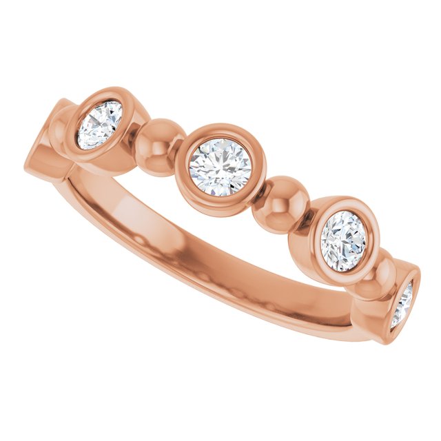 1/2 CTW Natural Diamond Anniversary Band, 3.33 mm