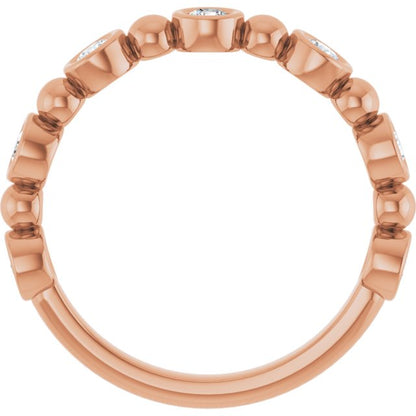 3/8 CTW Natural Diamond Anniversary Band, 2.51 mm