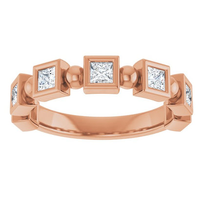 5/8 CTW Natural Diamond Anniversary Band, 3.87 mm