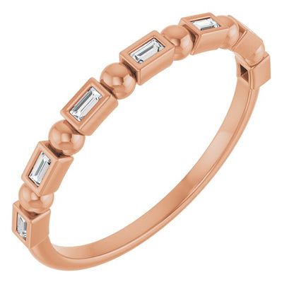 1/10 CTW Natural Diamond Anniversary Band, 2.65 mm