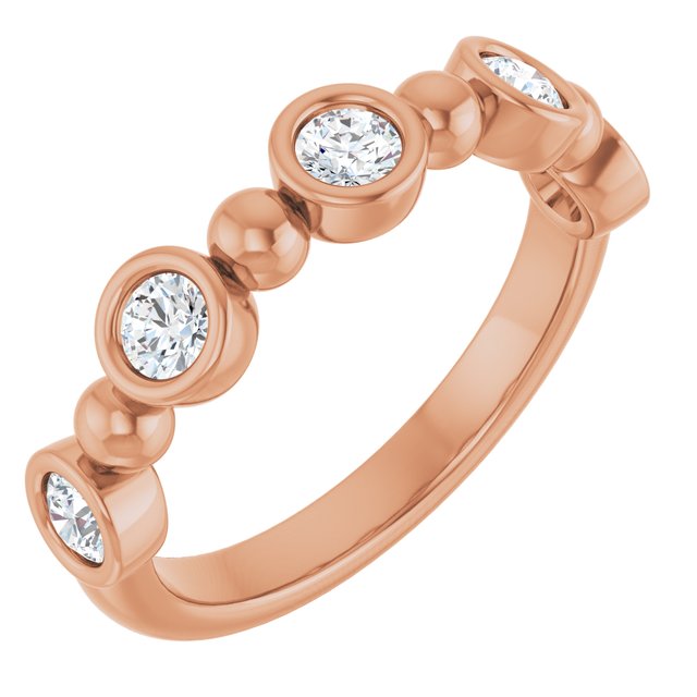 1/2 CTW Natural Diamond Anniversary Band, 3.33 mm