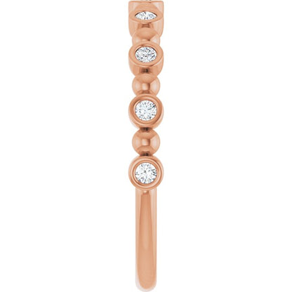 1/8 CTW Natural Diamond Anniversary Band, 3.35 mm