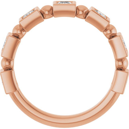 5/8 CTW Natural Diamond Anniversary Band, 3.87 mm
