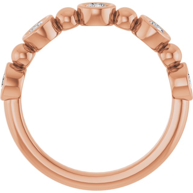 1/2 CTW Natural Diamond Anniversary Band, 3.33 mm