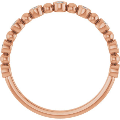 1/8 CTW Natural Diamond Anniversary Band, 3.35 mm