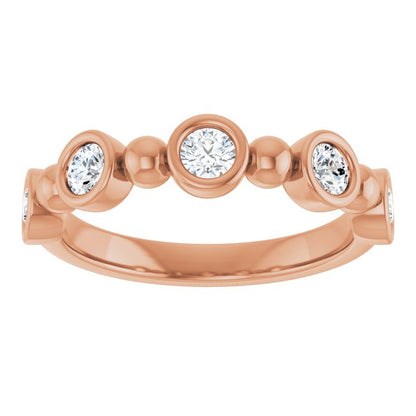 1/2 CTW Natural Diamond Anniversary Band, 3.33 mm