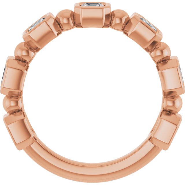 1 1/8 CTW Natural Diamond Anniversary Band, 2.16 mm