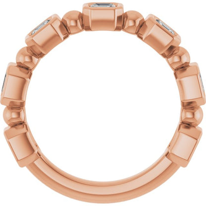1 1/8 CTW Natural Diamond Anniversary Band, 2.16 mm