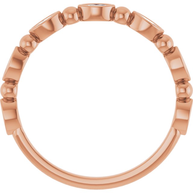 1/5 CTW Natural Diamond Anniversary Band, 2.61 mm