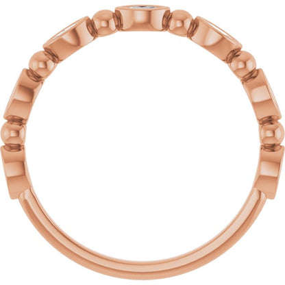 1/5 CTW Natural Diamond Anniversary Band, 2.61 mm