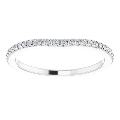 1/6 CTW Natural Diamond Matching Band, 2.1 mm