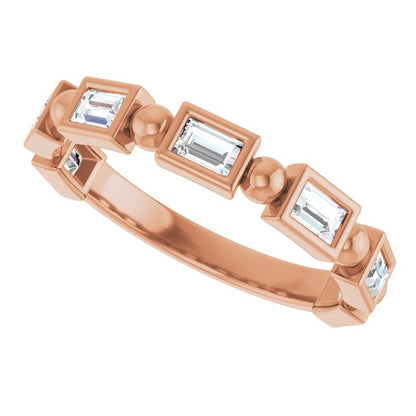 1/2CTW Natural Diamond Anniversary Band