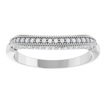 1/8 CTW Natural Diamond Band, 4.4 mm