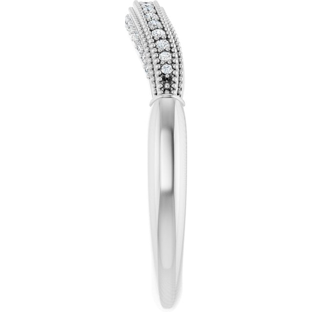 1/8 CTW Natural Diamond Band, 4.4 mm
