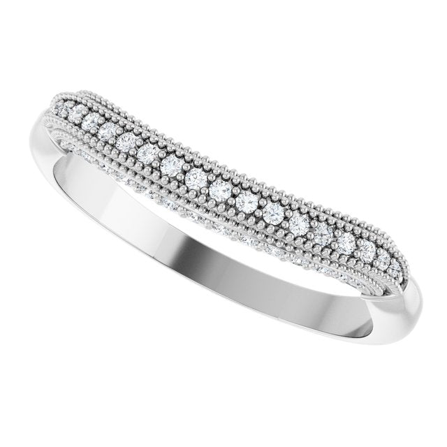 1/8 CTW Natural Diamond Band, 4.4 mm