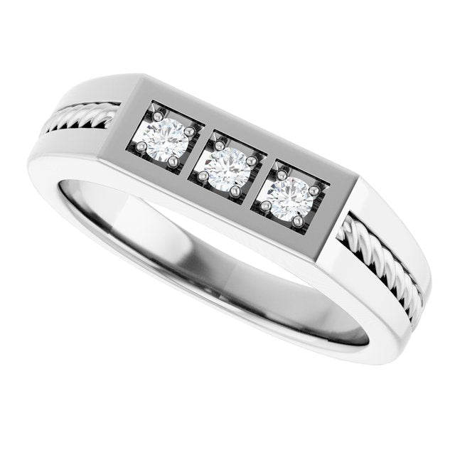 1/5 CTW Natural Diamond Band, 5.71 mm