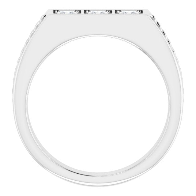 1/2 CTW Natural Diamond Band, 6.17 mm