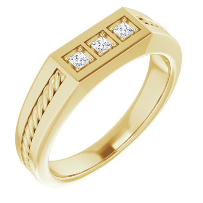 1/6 CTW Natural Diamond Band, 5.61 mm