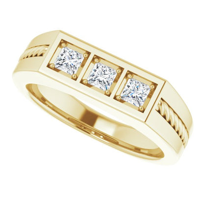 1/2 CTW Natural Diamond Band, 6.17 mm