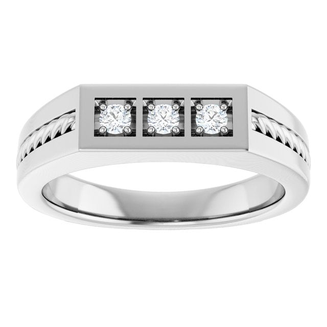 1/5 CTW Natural Diamond Band, 5.71 mm