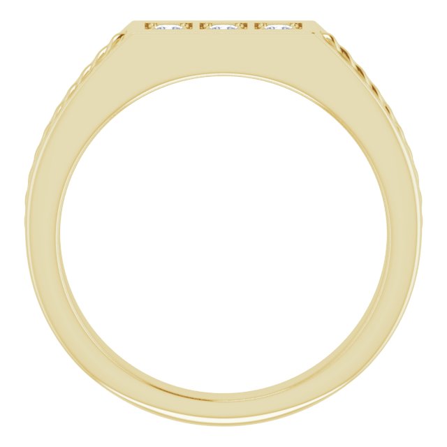 1/6 CTW Natural Diamond Band, 5.61 mm