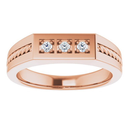 1/6 CTW Natural Diamond Band, 5.61 mm