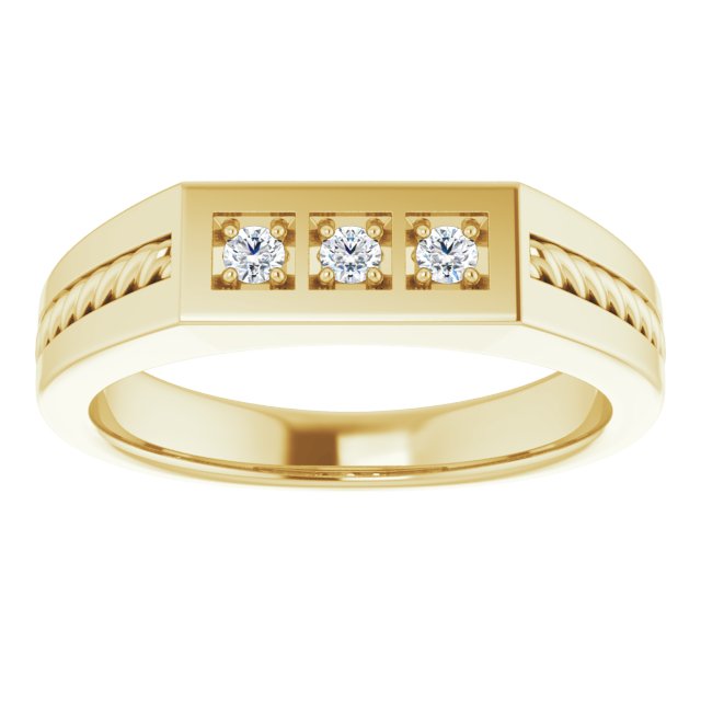 1/6 CTW Natural Diamond Band, 5.61 mm
