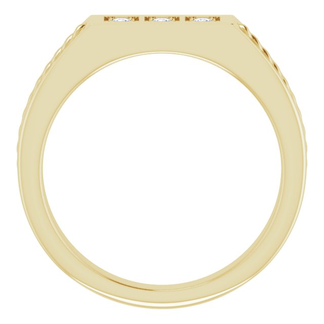 1/6 CTW Natural Diamond Band, 5.61 mm