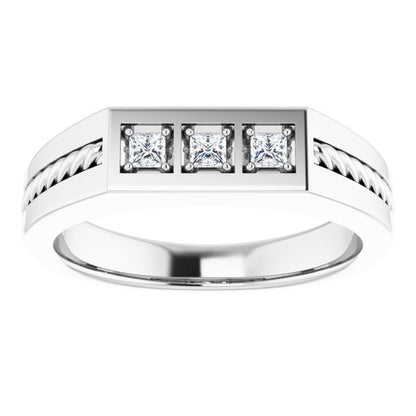 1/10 CTW Natural Diamond Band, 5.5 mm