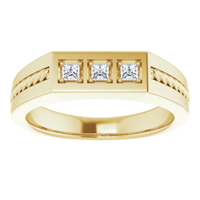 1/10 CTW Natural Diamond Band, 5.5 mm