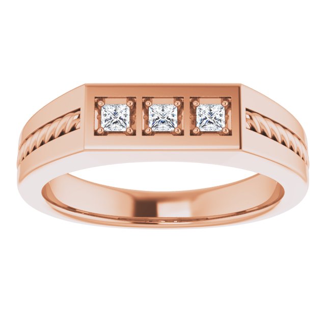1/10 CTW Natural Diamond Band, 5.5 mm