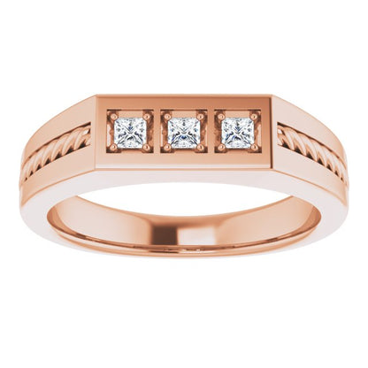 1/10 CTW Natural Diamond Band, 5.5 mm