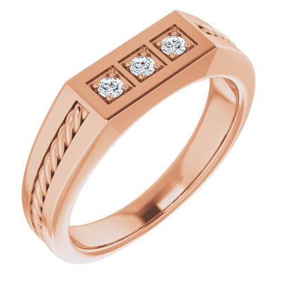 1/6 CTW Natural Diamond Band, 5.61 mm