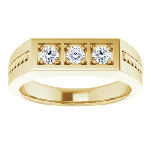 1/3 CTW Natural Diamond Band, 5.92 mm