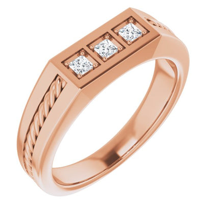 1/10 CTW Natural Diamond Band, 5.5 mm