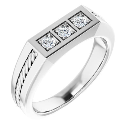 1/5 CTW Natural Diamond Band, 5.71 mm
