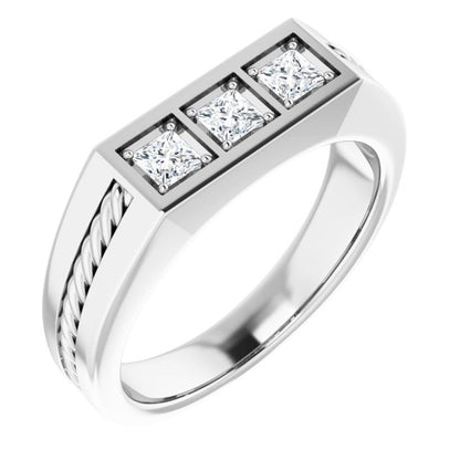1/2 CTW Natural Diamond Band, 6.17 mm