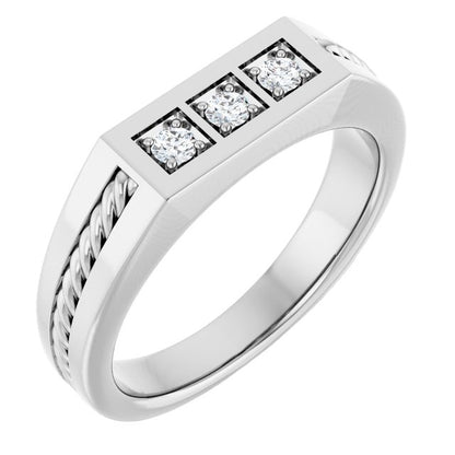 1/5 CTW Natural Diamond Band, 5.71 mm