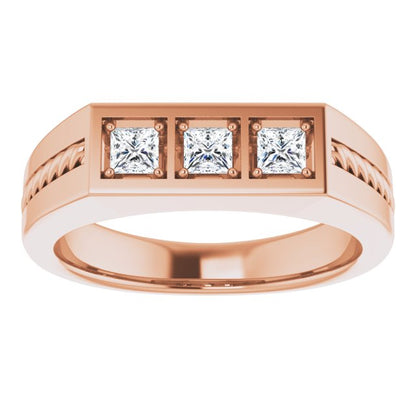 1/2 CTW Natural Diamond Band, 6.17 mm