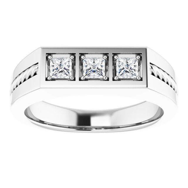 1/2 CTW Natural Diamond Band, 6.17 mm
