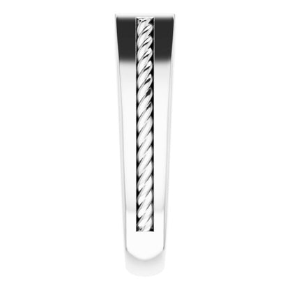 3/8 CTW Natural Diamond Band, 6.01 mm