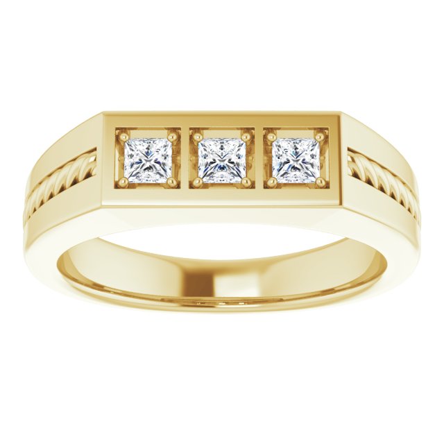 3/8 CTW Natural Diamond Band, 6.01 mm