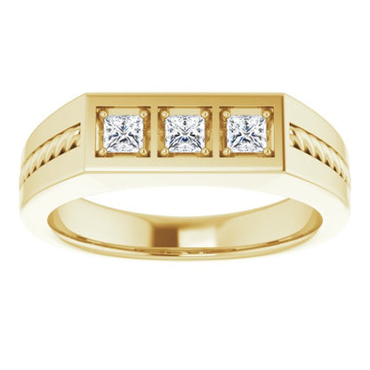 3/8 CTW Natural Diamond Band, 6.01 mm