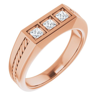 3/8 CTW Natural Diamond Band, 6.01 mm